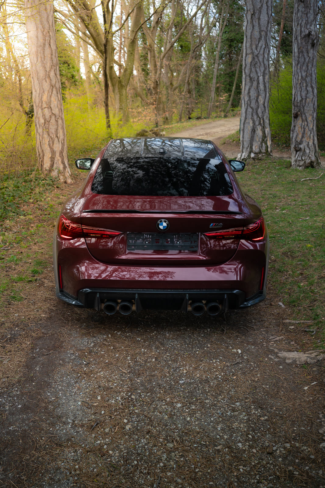 BMW M4 G82 xDrive Heck Sportwagenvermietung Pottendorf